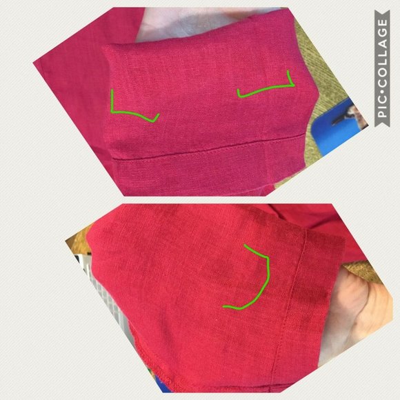 Flax S Linen Collared Button Down Long Sleeve - Picture 9 of 12